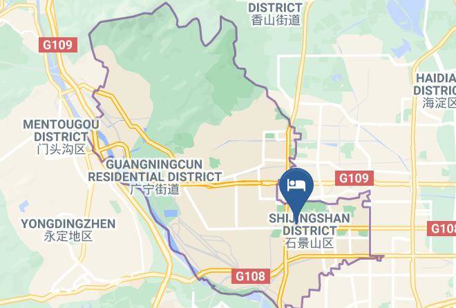 Shijingshan District - Hengchang Hotel Maps