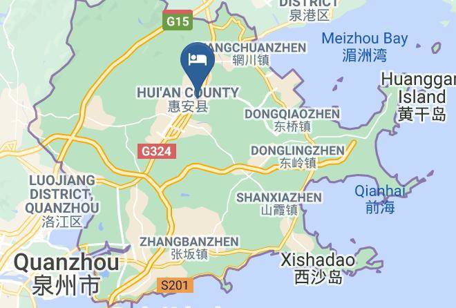 Quanzhou - Hengdong Hotel Maps