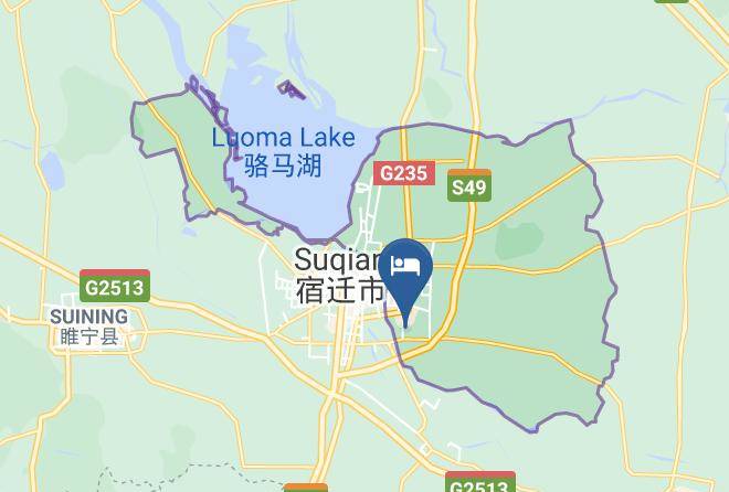 Suqian - Hengfeng International Hotel Maps