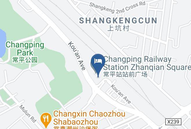 Dongguan - Henglong Hotel Maps