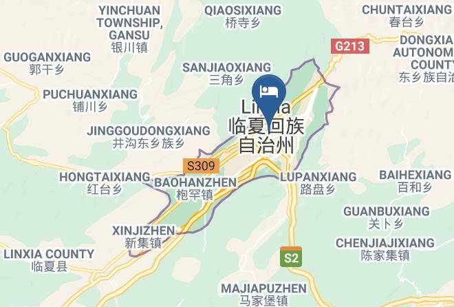Linxia Huizu Aut Prefecture - Hengsheng Hotel Maps