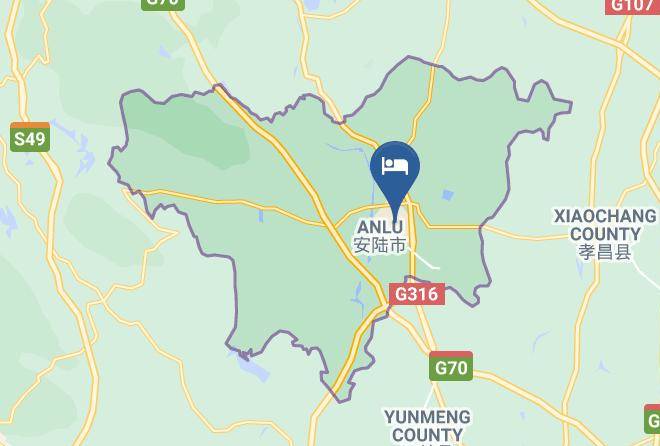 Xiaogan - Hengtai Mingmen International Hotel Maps