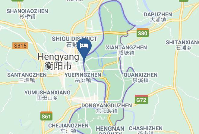 Hengyang - Hengyang Chengxin Hotel Maps
