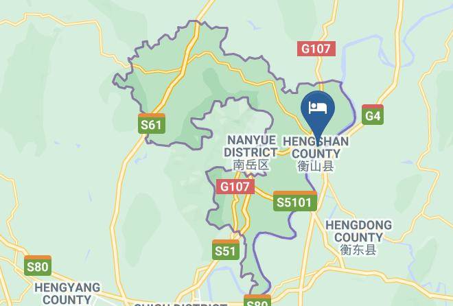 Hengyang - Hengyang Nanyue Xindele Chain Hotel Maps