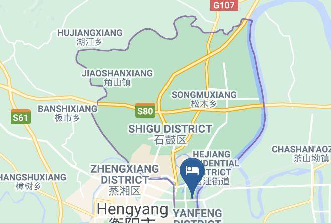 Hengyang - Hengyang Yancheng Express Hotel Maps