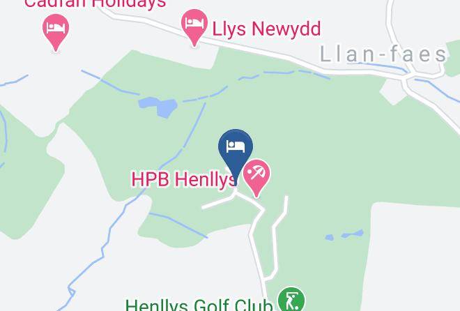 Isle Of Anglesey - Henllys Hall Maps