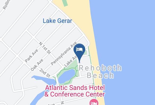 Sussex - Henlopen Hotel Maps
