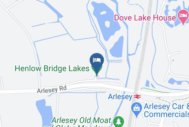 Central Bedfordshire - Henlow Bridge Lakes Maps