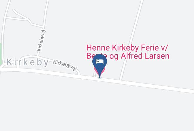 Henne - Henne Kirkeby Ferie V Bente Og Alfred Larsen Maps
