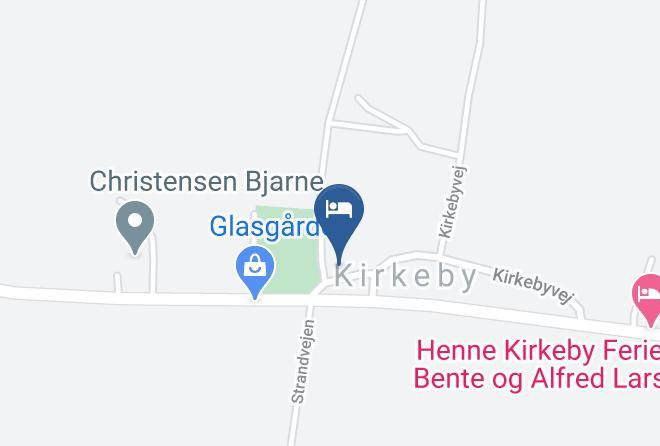 Henne Kirkeby Kro Map