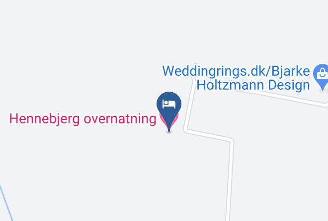 Norre Nebel - Hennebjerg Overnatning Maps