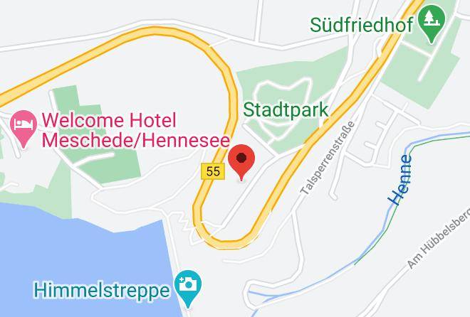 Hochsauerlandkreis - Hennedamm Hotel Maps
