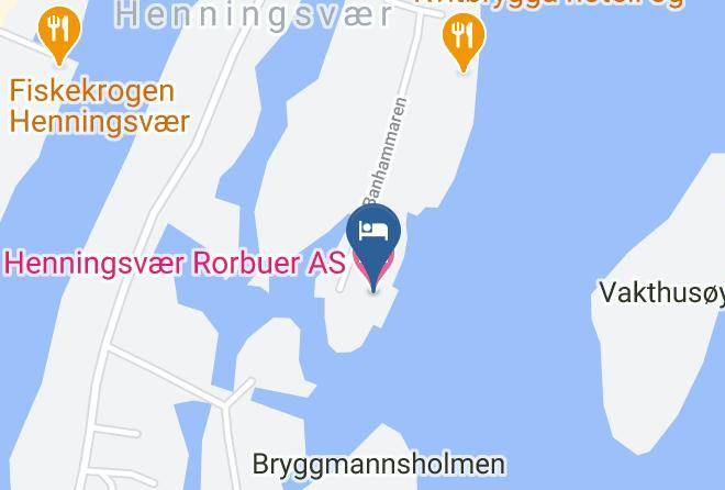 Vagan - Henningsvaer Rorbuer As Maps