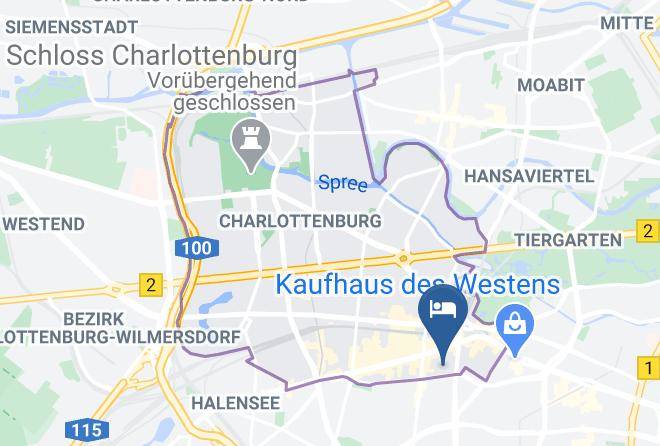 Stadt Berlin - Henri Hotel Berlin Kurfurstendamm Maps