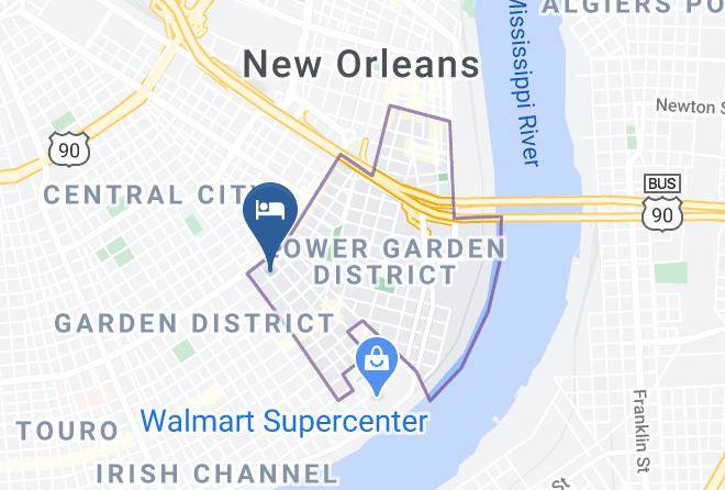 Orleans Par - Henry Howard Hotel Maps