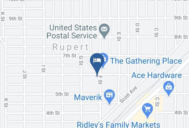 Minidoka - Henry's At The Drift Inn Maps