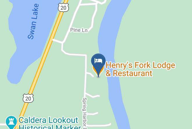 Fremont - Henry's Fork Lodge & Restaurant Maps