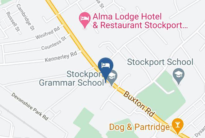 Greater Manchester - Henry's Hotel Maps