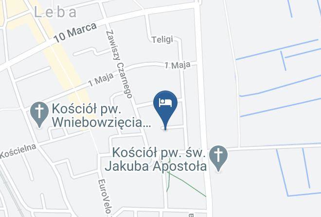 Leborski - Henryk Kwatera Prywatna Maps