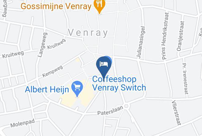 Gemeente Venray - Henseniushuis Bed And Breakfast Venray Maps