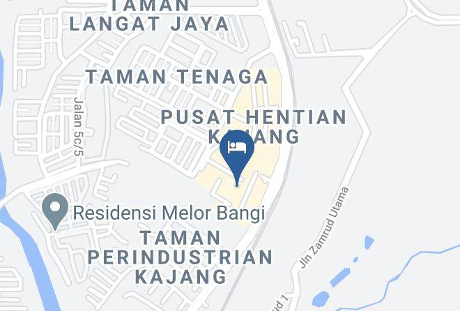 Hulu Langat - Hentian Hotel Kajang Maps