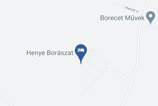 Bodrogkeresztur - Henye Vendeghaz Maps