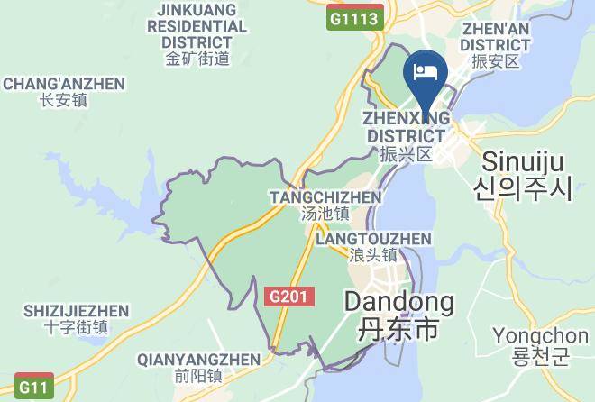 Dandong - Hepan Hotel Maps