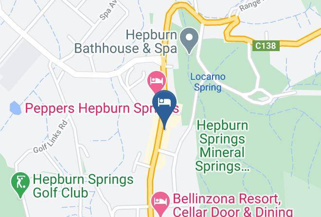 Hepburn - Hepburn Springs Motor Inn Maps