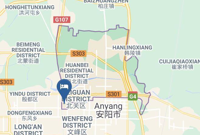 Anyang - Heping Hotel Maps