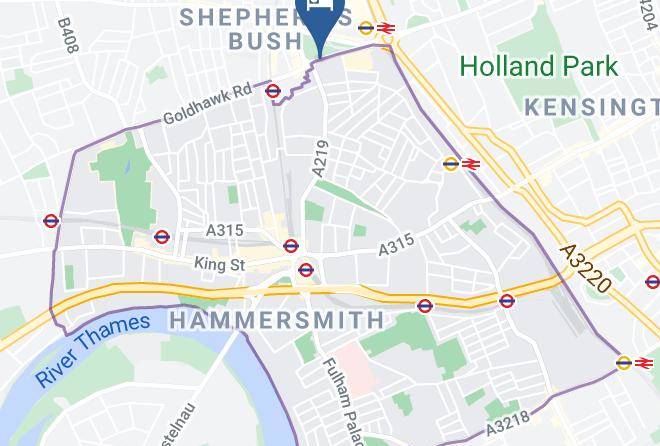 London - Her Majesty Hotel Maps