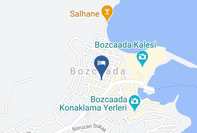 Bozcaada - Hera Buyuk Otel Maps