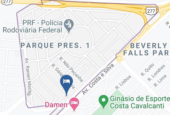 Foz Do Iguacu - Heranca Palace Hotel Maps