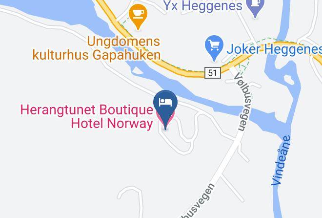 Oystre Slidre - Herangtunet Boutique Hotel Norway Maps