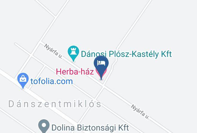 Danszentmiklos - Herba Haz Maps