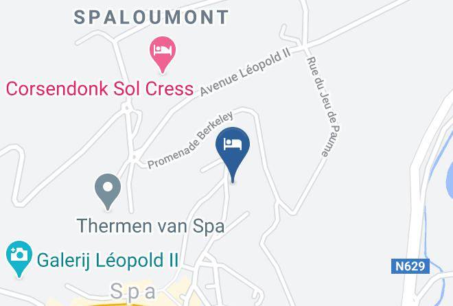 Liege - Herberg Chatoiment Maps