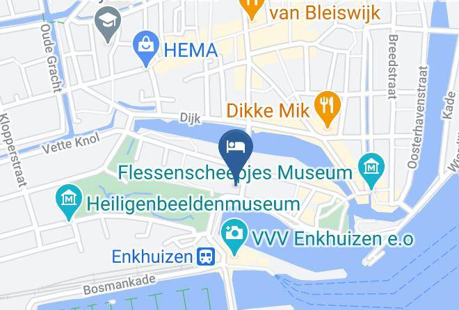 Enkhuizen - Herberg De Compagnie Maps