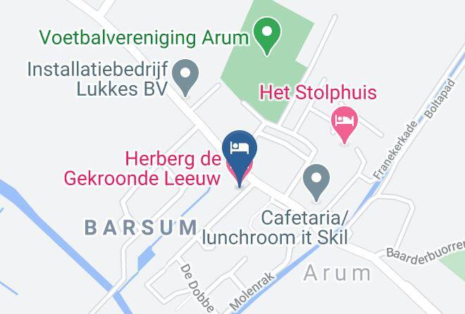 Sudwest Fryslan - Herberg De Gekroonde Leeuw Maps