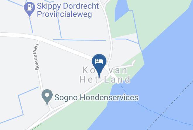 Dordrecht - Herberg De Kop Van 't Land Hotel Restaurant Maps