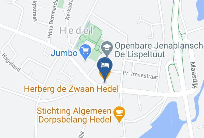 Maasdriel - Herberg De Zwaan Hedel Maps