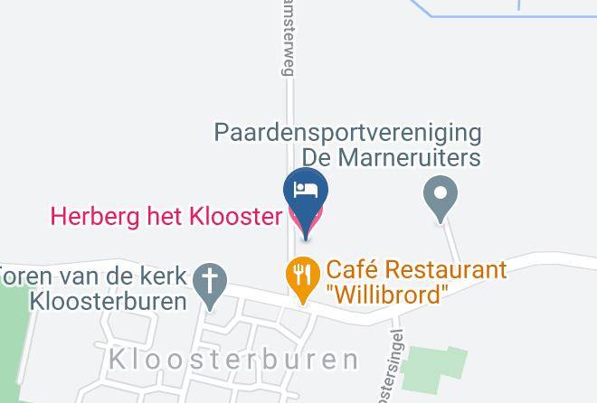 Het Hogeland - Herberg Het Klooster Maps