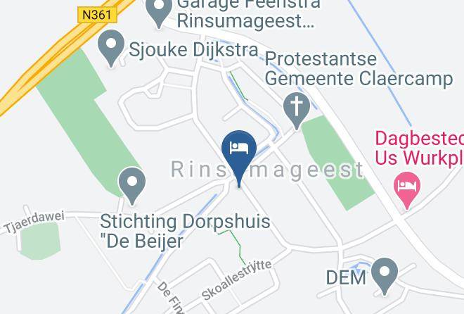 Dantumadiel - Herberg Het Rechthuis Maps
