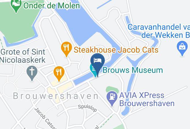 Schouwen Duiveland - Herberg 't Swarte Schaep Maps