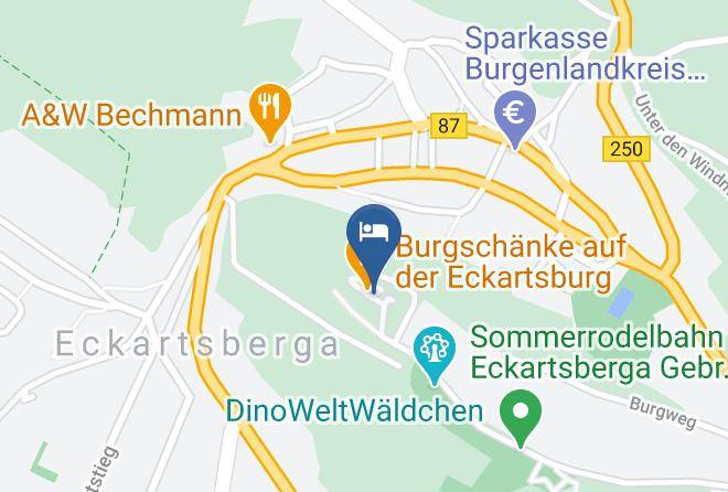 Burgenlandkreis - Herberge Auf Der Eckartsburg Maps