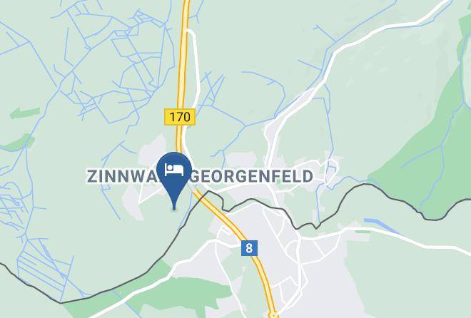 Sachsische Schweiz Osterzgebirge - Herberge Klugelhutte Zinnwald Maps