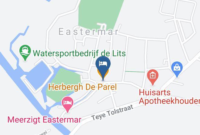 Tytsjerksteradiel - Herbergh De Parel Maps