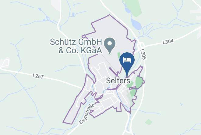 Westerwaldkreis - Herbert Dangel U Maria Gastezimmervermietung Maps