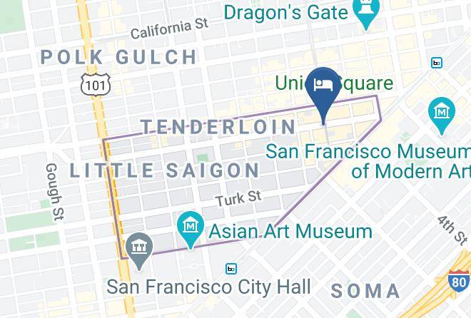 San Francisco - The Herbert Hotel Maps