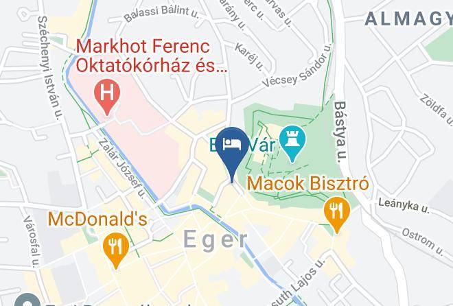 Eger - Herbstyle Minihotel Maps