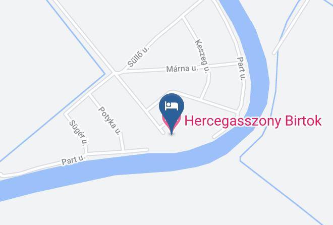 Hercegasszony Hotel Map