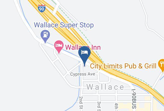 Shoshone - Hercules Inn Maps